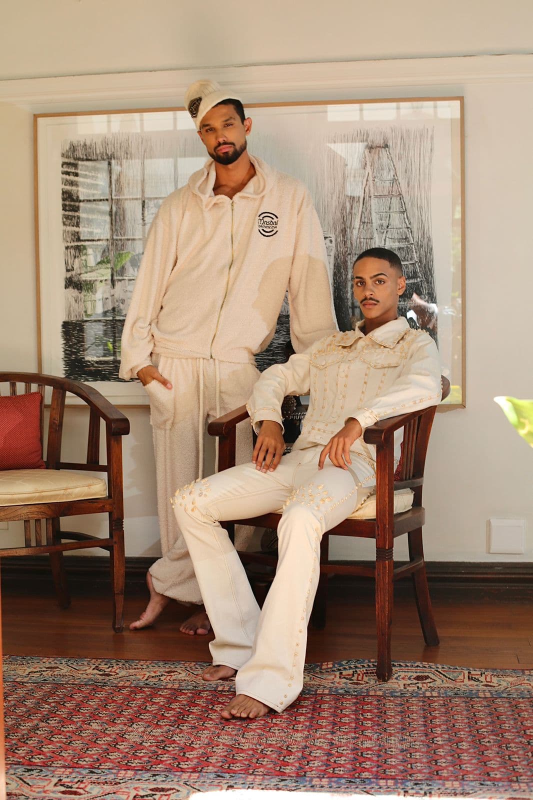 Mashalnaminema — editorial duo in handcrafted garments