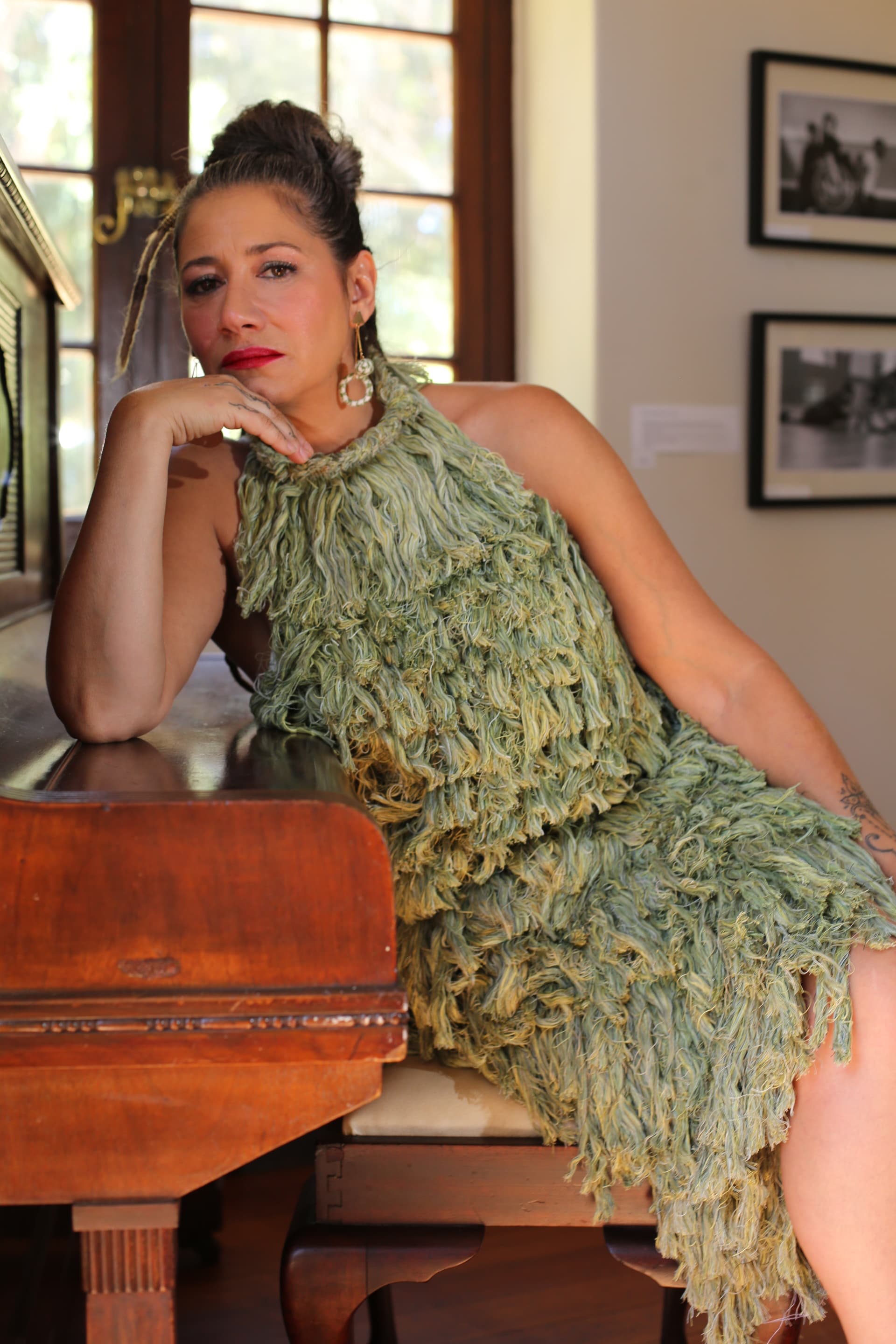 JENJEN & DAKAGILI FRINGE DRESS